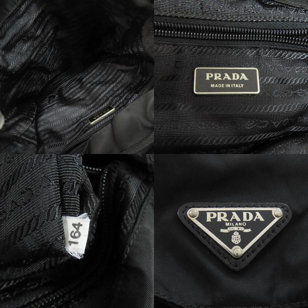 Prada logo Backpack Rucksack Daypack - Picture 5 of 11